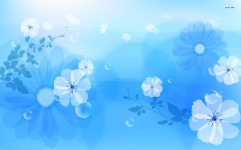 6215-blue-flowers-1680x1050-vector-wallpaper