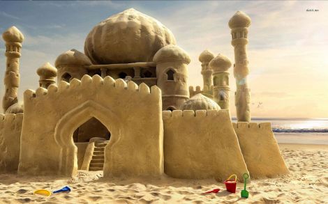 7223-sand-castle-1680x1050-artistic-wallpaper