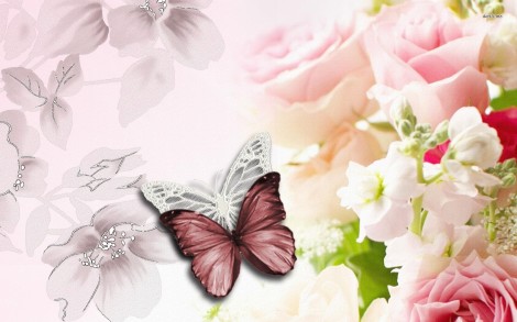 7284-flowers-and-butterflies-1680x1050-digital-art-wallpaper